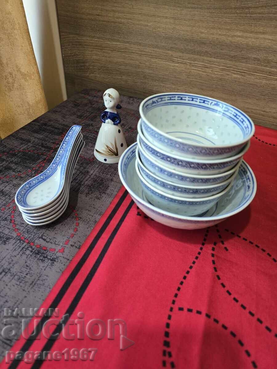 Доставка на Китайски порцеланов оризов порцелан