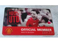 Card de club Manchester United 2013