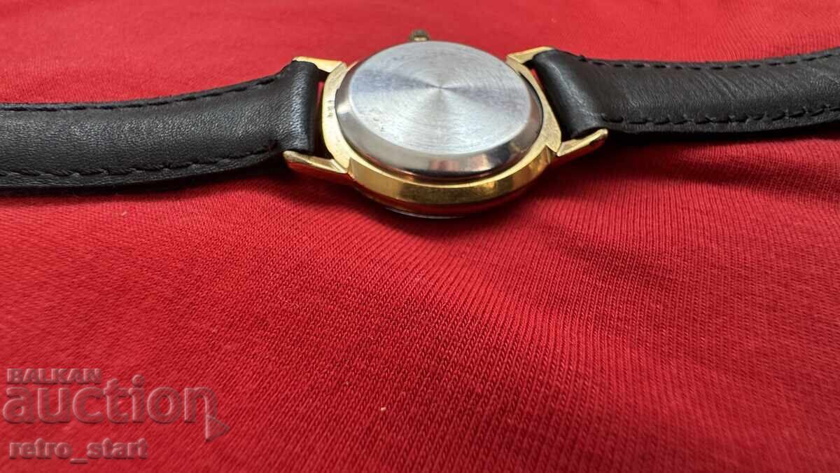 Παράδοση Ρολόι Ρακέτα, επιχρύσωση 10 micron, λειτουργεί!