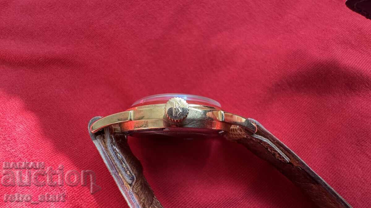 Livrarea Ceas Raketa, placat cu aur 20 microni, funcționează!