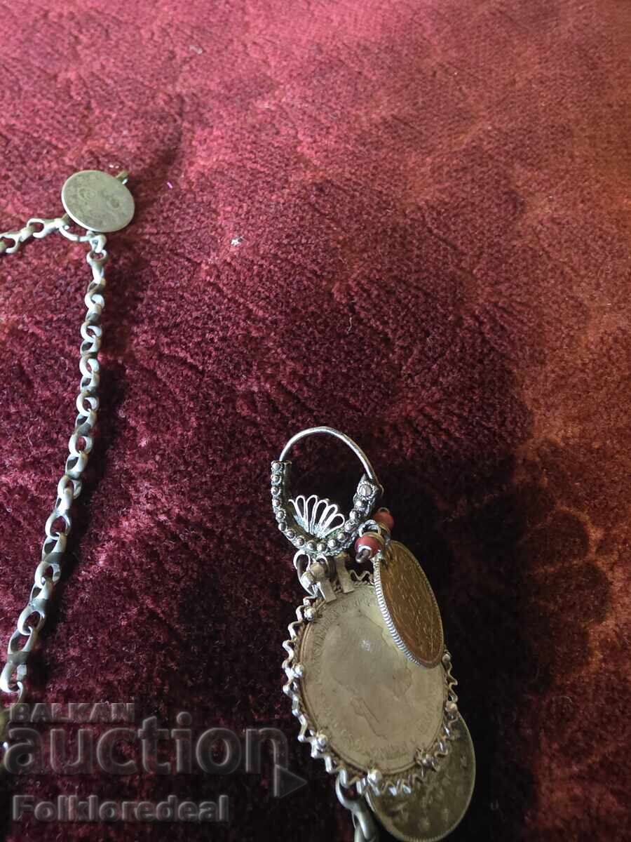 Silver earrings for traditional costume from the Ohrid and Struga region - 7