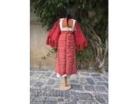 Cămașă și fustă din Silevo, unice, elemente de muzeu