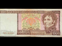 Σουηδία 1976 1000 Κρορών Pick 55a Πρώτο Έτος ΣΠΑΝΙΟ