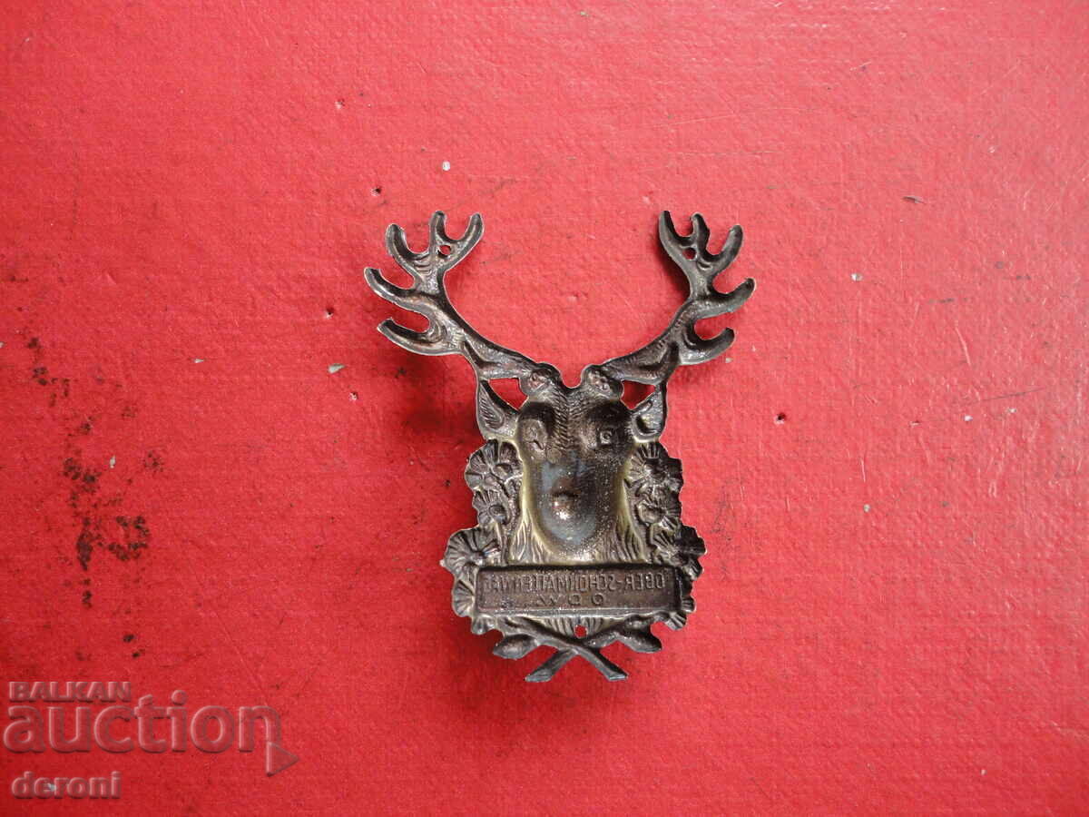 Аукцион Ловна значка  знак брошка 12