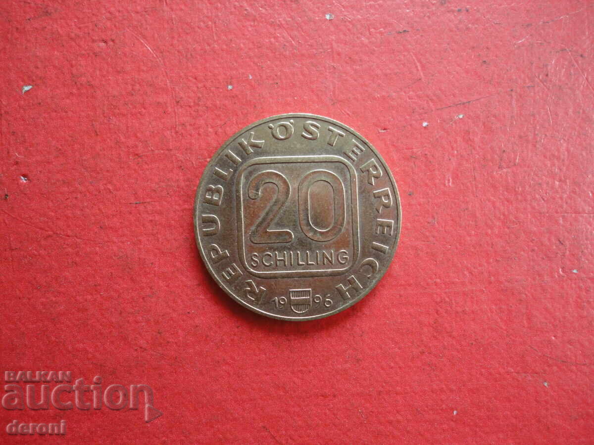 20 σελίνια 1996 νόμισμα Αυστρίας - 5