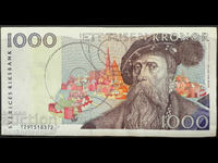 Suedia 1000 Kronor 1992 Pick 60a Ref 8372