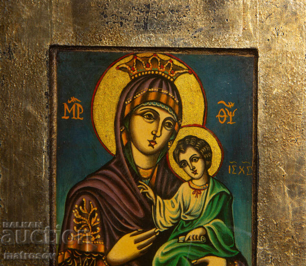 Доставка на Ръчно рисувана икона,темперни бои,Св. Богородица с Младенеца Доставка на Ръчно рисувана икона,темперни бои,Св. Богородица с Младенеца