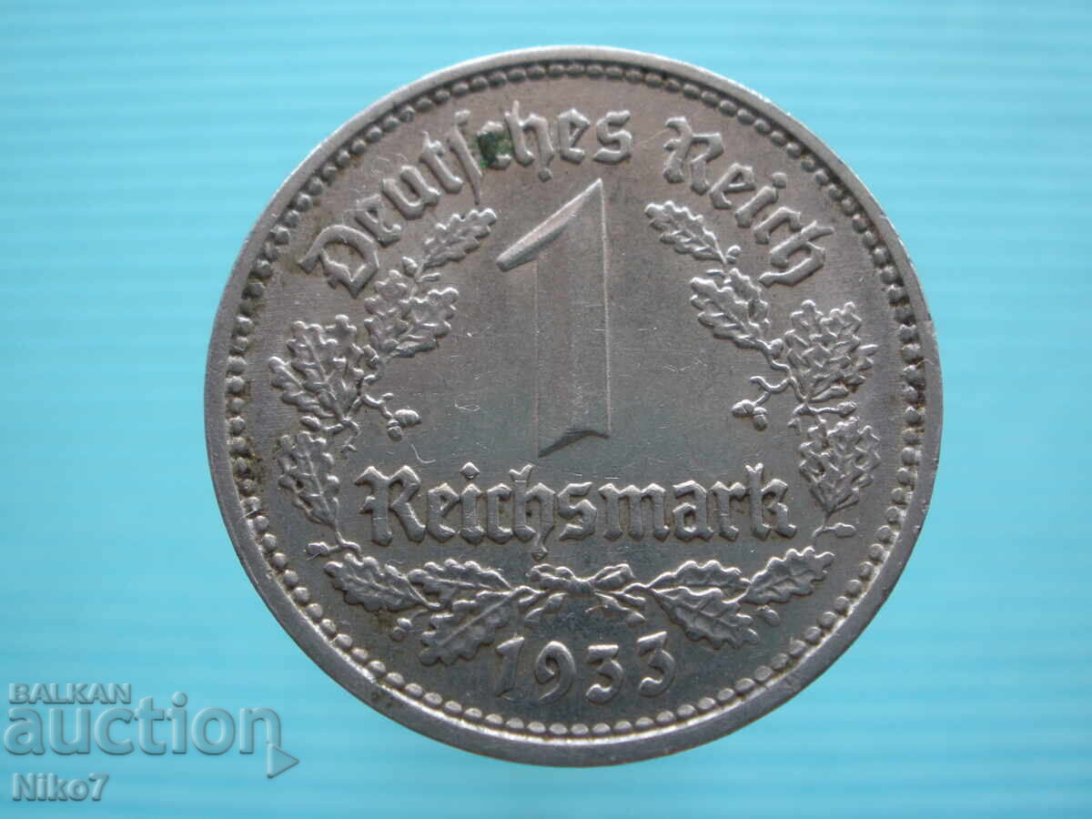 1 Reichsmark 1933-Germany Third Reich