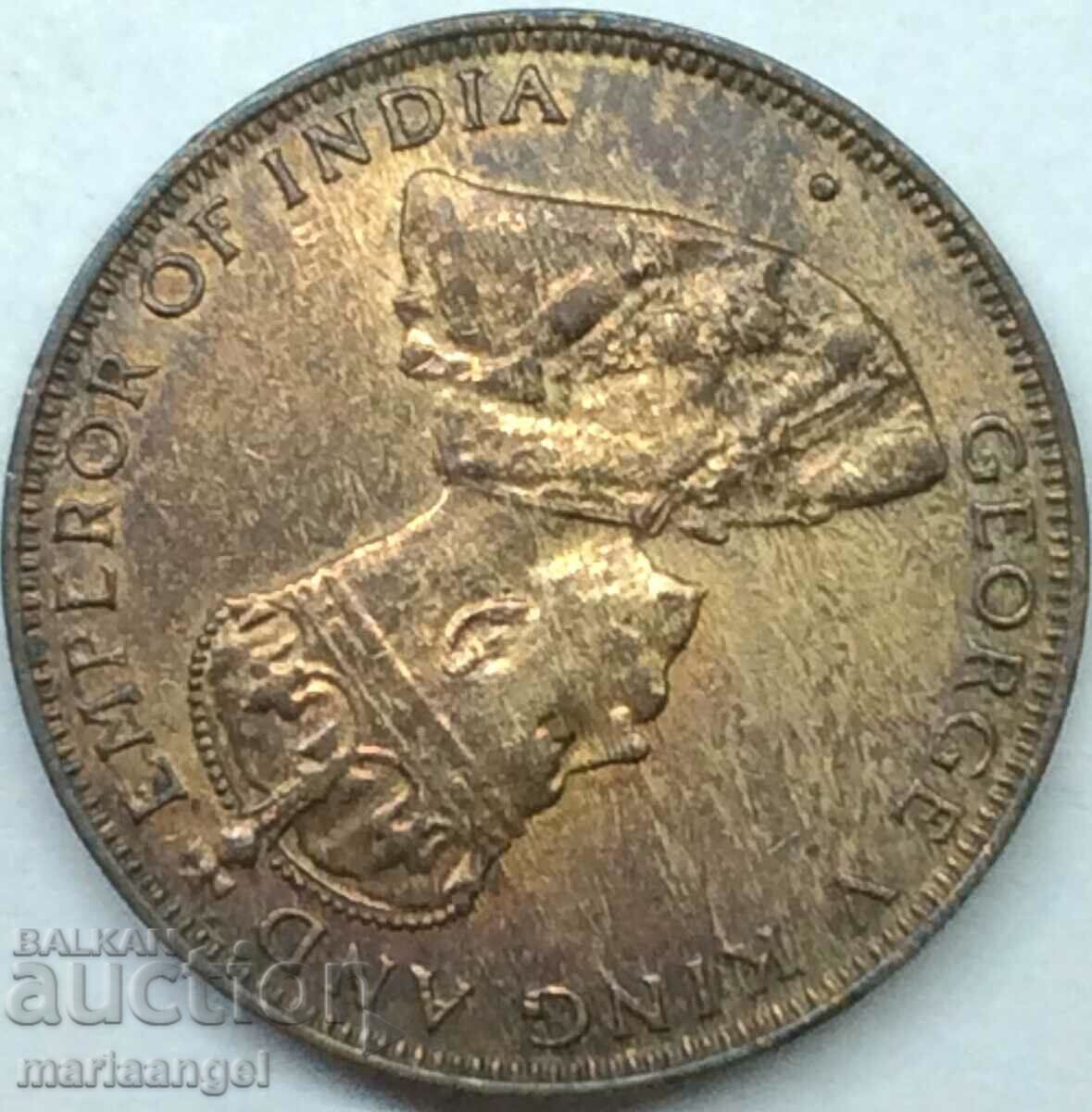 Auction Hong Kong 1 Cent 1933 George V Bronze Auction Hong Kong 1 Cent 1933 George V Bronze