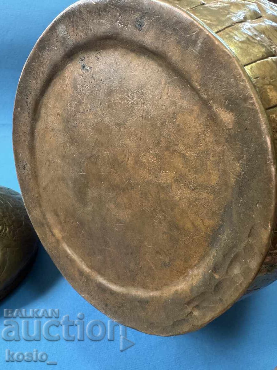 Recipient mare, vechi, din cupru, pentru apă - 6 Recipient mare, vechi, din cupru, pentru apă - 6