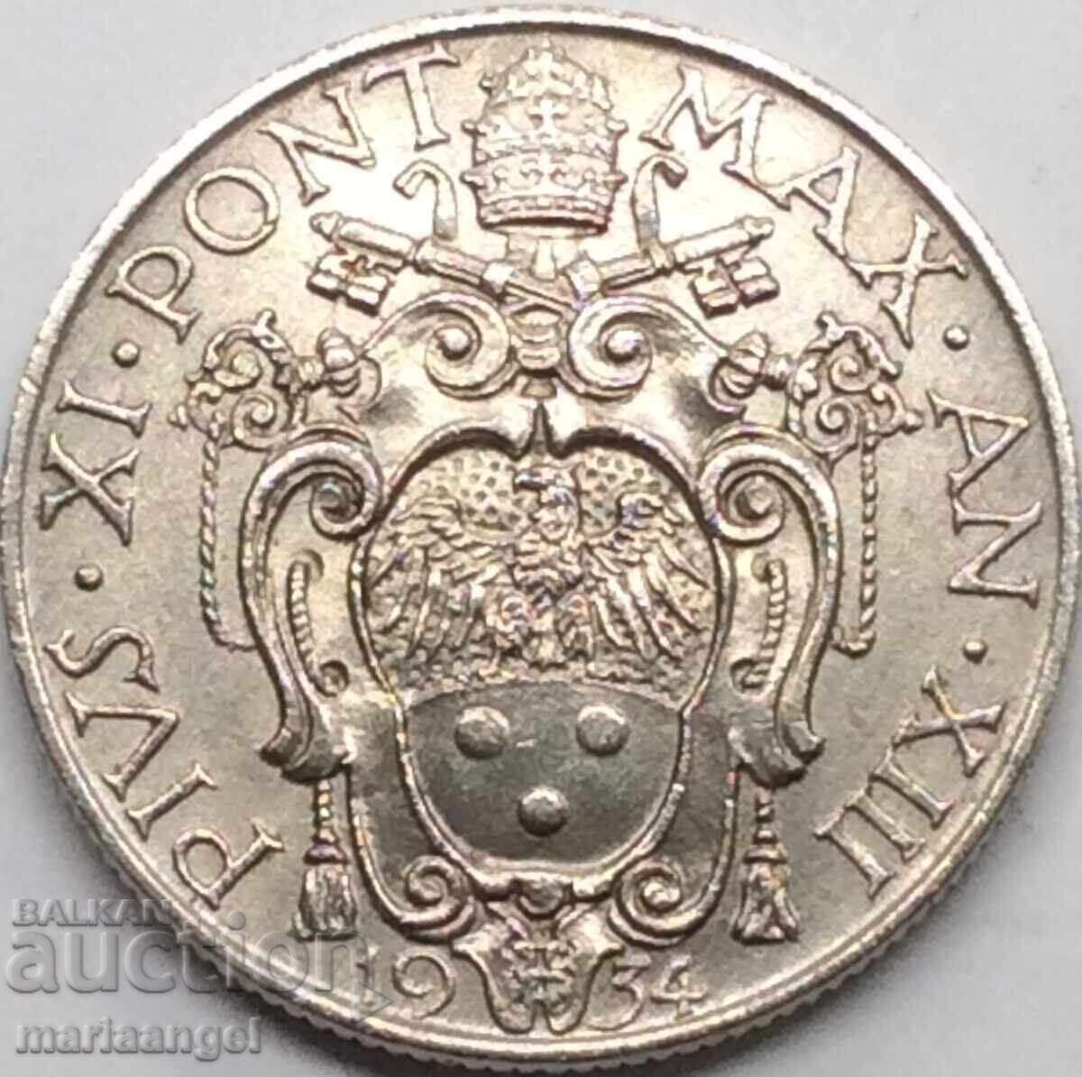 1 λίρα 1934 Βατικανό Πίος XI Μαδόνα με τιμή 19.01 BGN | € 9.72 1 λίρα 1934 Βατικανό Πίος XI Μαδόνα με τιμή 19.01 BGN | € 9.72