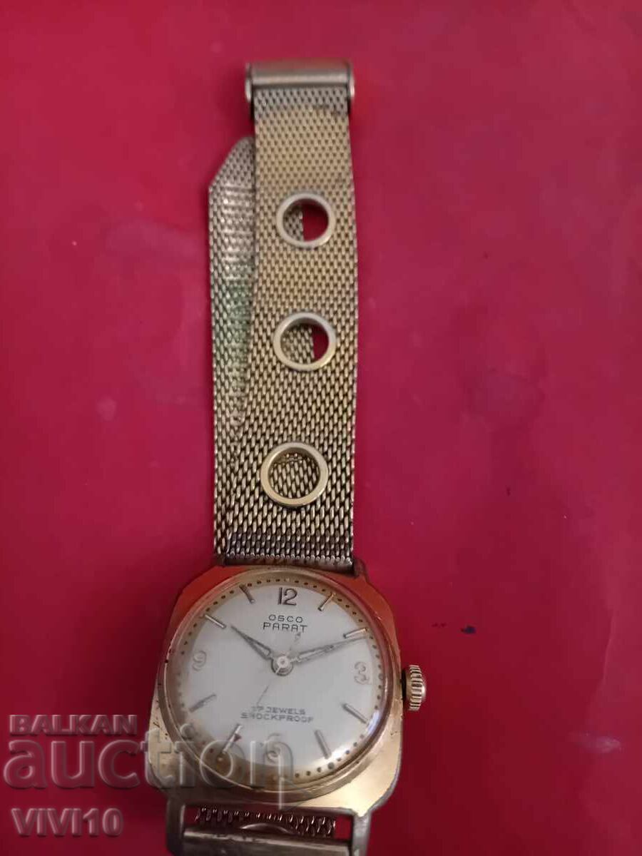 Women's watch Osco, Gold Plated 20m Women's watch Osco, Gold Plated 20m