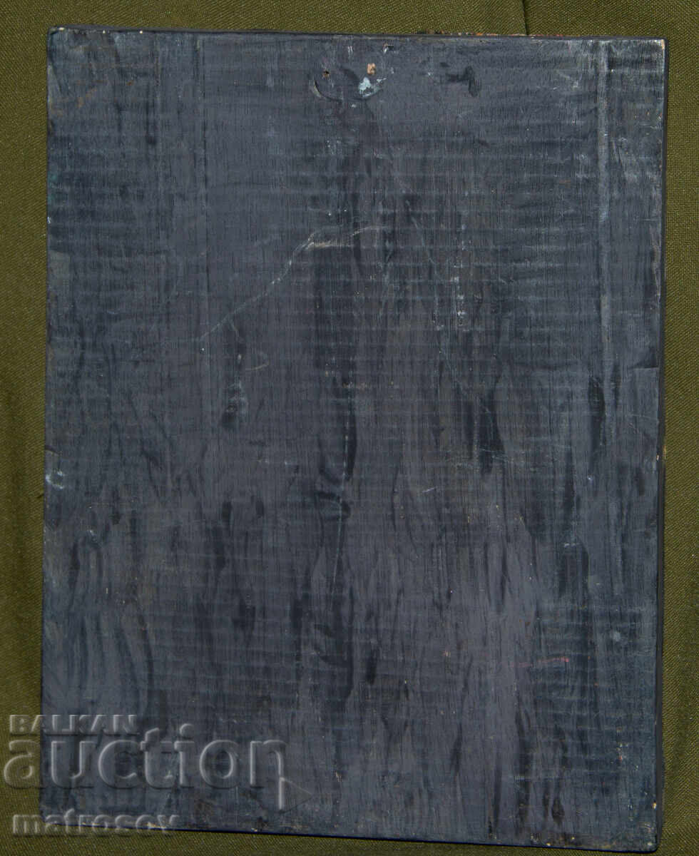 Hand-painted icon, tempera paints, St. Mary with the Child - 6