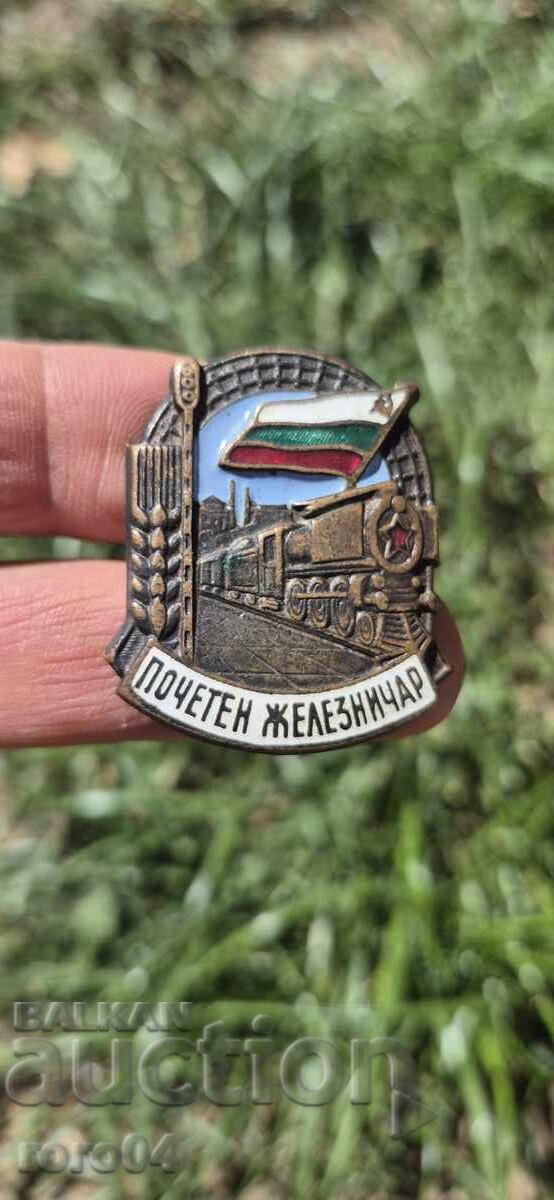 HONORED RAILWAY WORKER