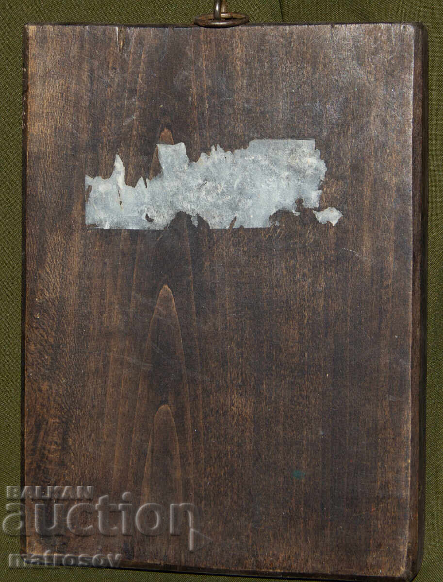 Hand-painted icon, tempera paints, St. Mary with the Child - 6