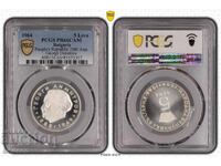 5 Λεβα 1964 PCGS PR66CAM Γεώργι Δημητρόφ