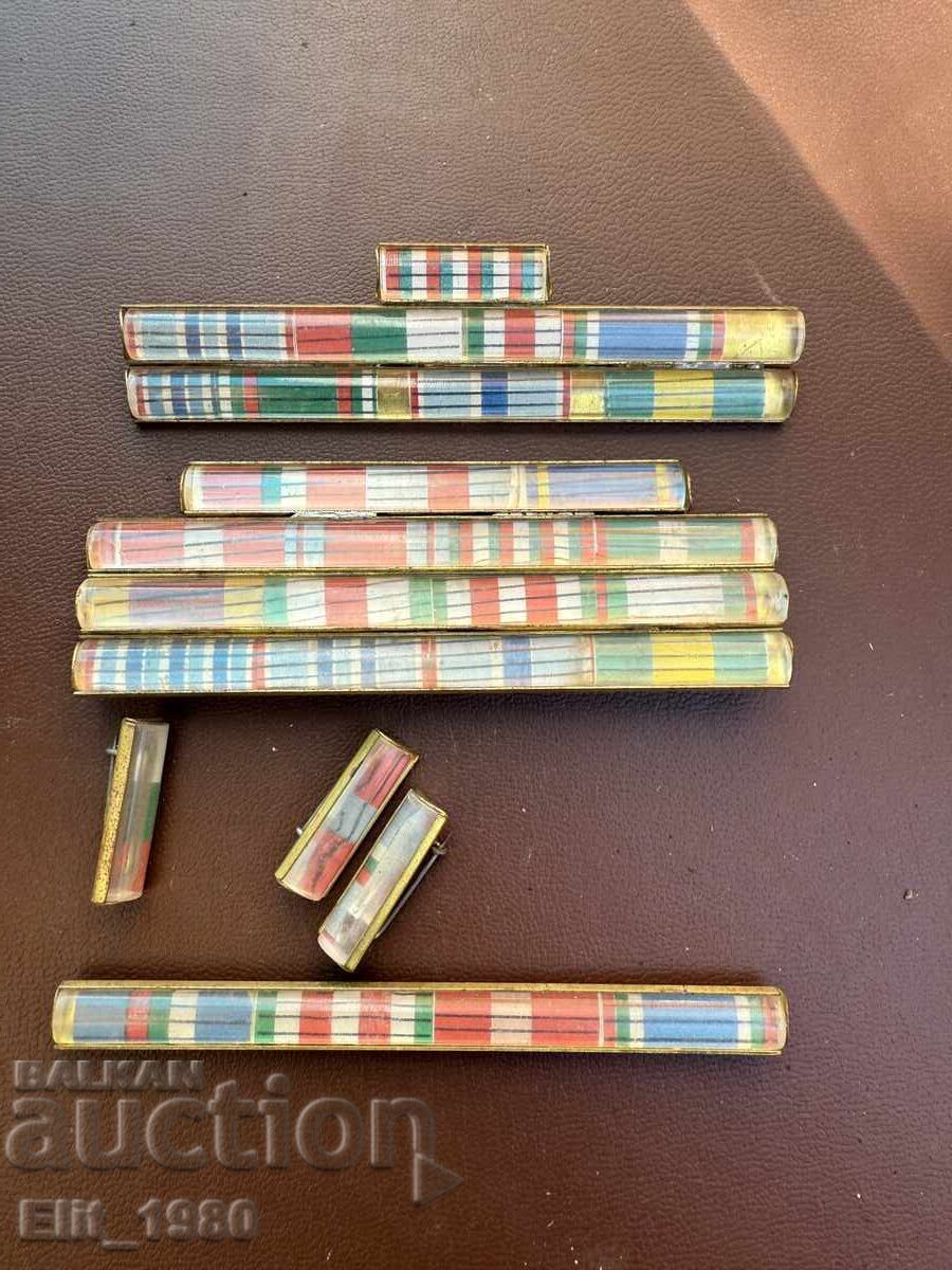 Social officer's order ribbons