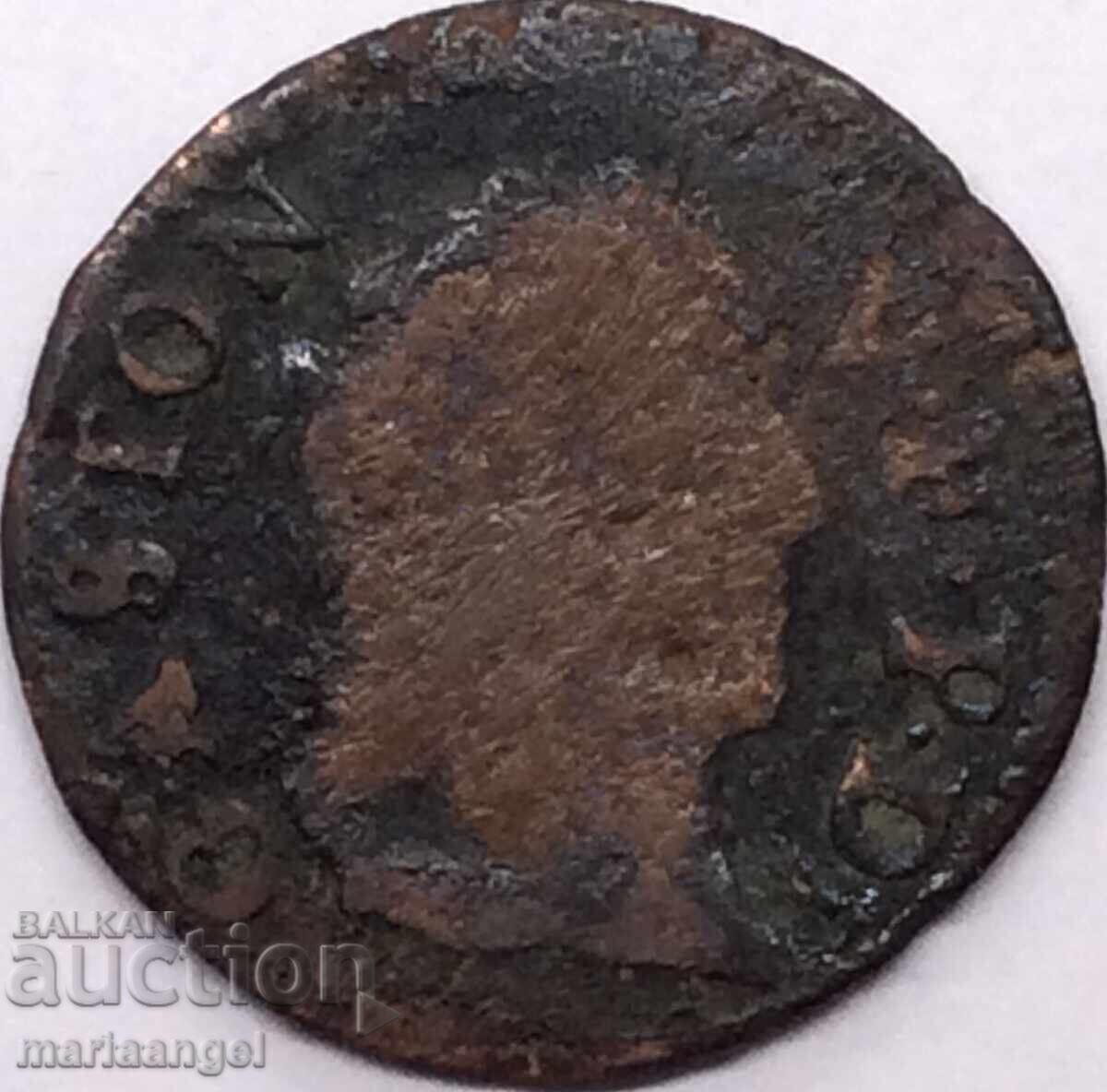 Γαλλία Denier Tournois A-Paris Gaston Orléans - αρκετά σπάνιο