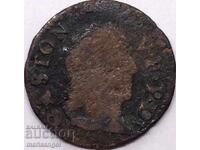 Γαλλία Denier Tournois A-Paris Gaston Orléans - αρκετά σπάνιο