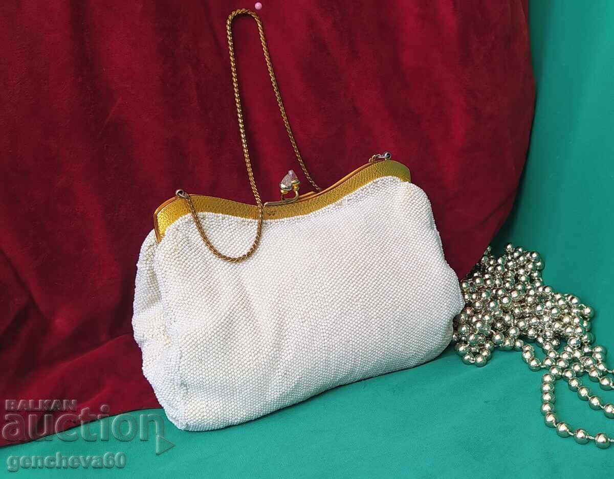 Vintage beaded bag and macrame necklace - 7 Vintage beaded bag and macrame necklace - 7