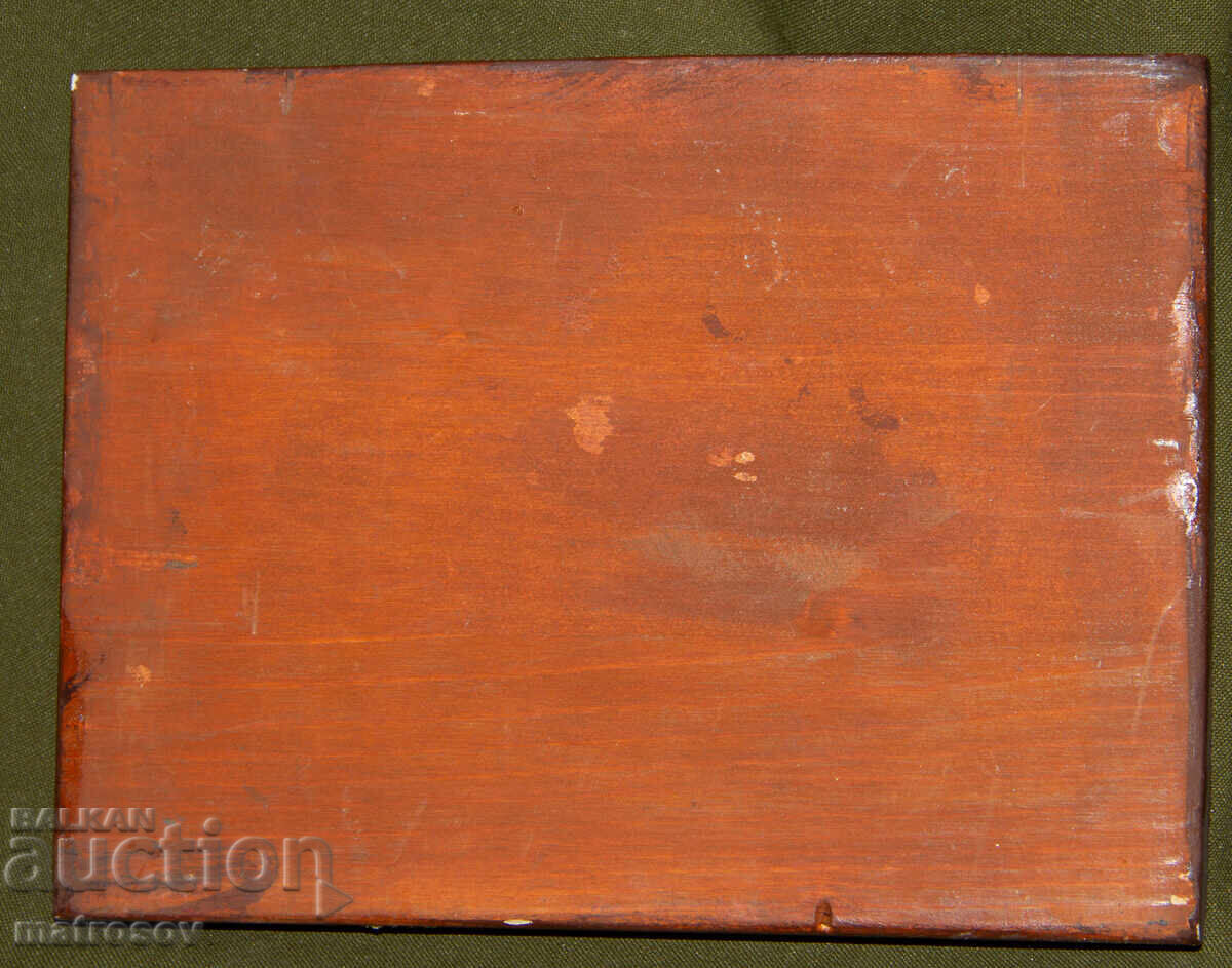 Sfântul Dumitrie, icoană pictată manual, tempera, aurire - 6