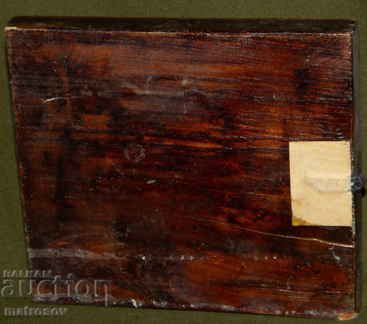 Icoană pictată manual, vopsele tempera, Sf. Fecioară Maria cu Pruncul - 6