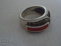 Very beautiful and interesting silver ring
