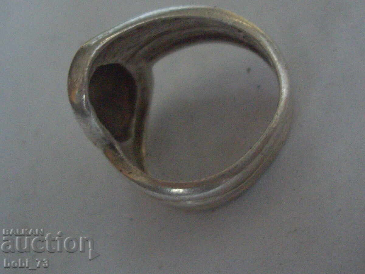 Very beautiful and interesting silver ring with price 40.00 BGN | € 20.45