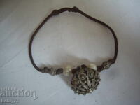 Brățară din piele cu filigran, foarte interesantă