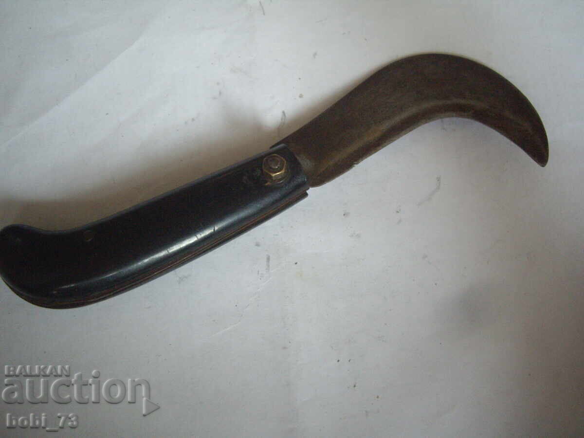 Доставка на Стар сгъваем малък нож за гъби.