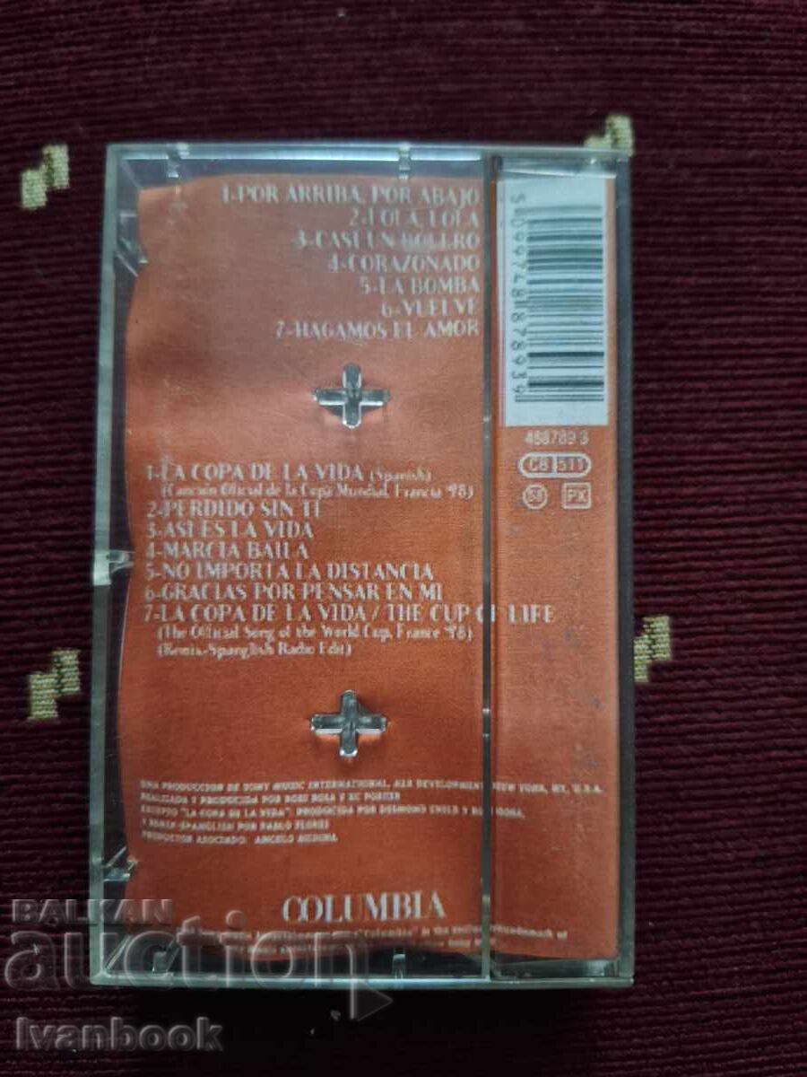 Auction Audio Cassette - Ricky Martin Auction Audio Cassette - Ricky Martin