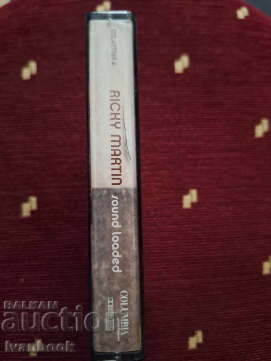 Audio Cassette - Ricky Martin with price 3.00 BGN | € 1.53