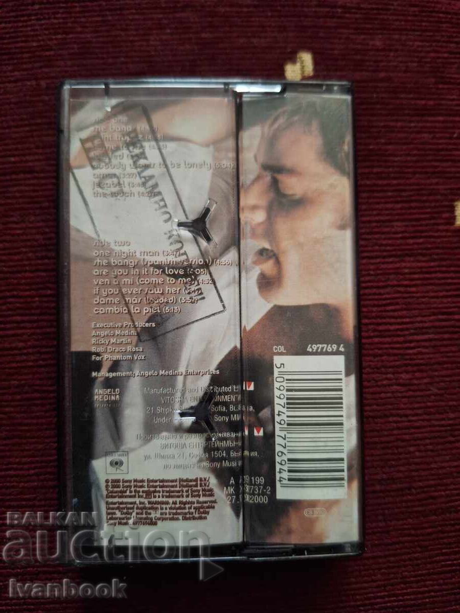 Auction  Audio Cassette - Ricky Martin