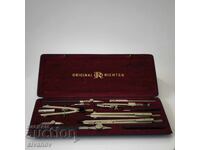 Set complet de compasuri Richter Präcision Kopernikus VII #6198