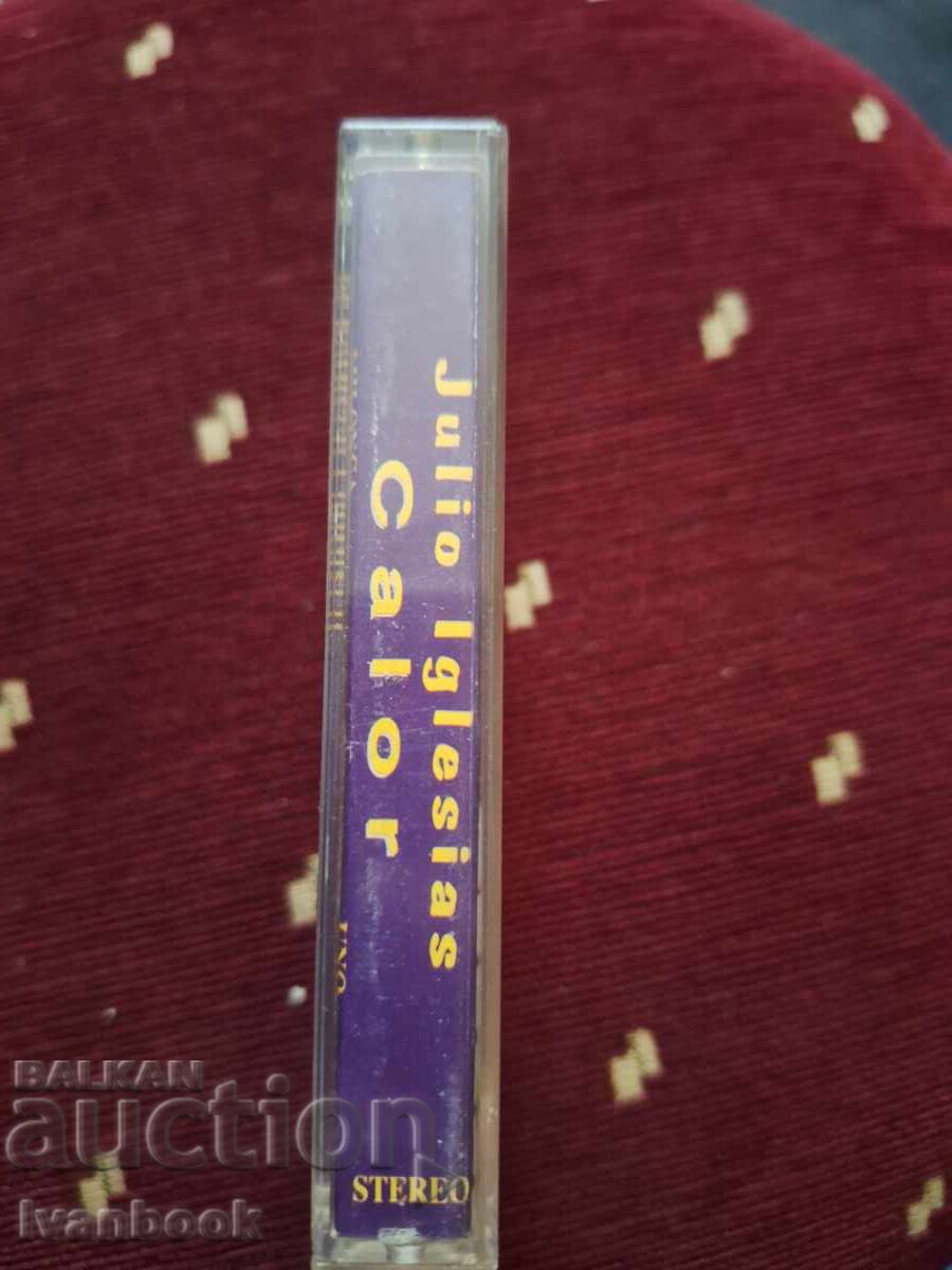 Audio cassette - Julio Iglesias with price 3.00 BGN | € 1.53