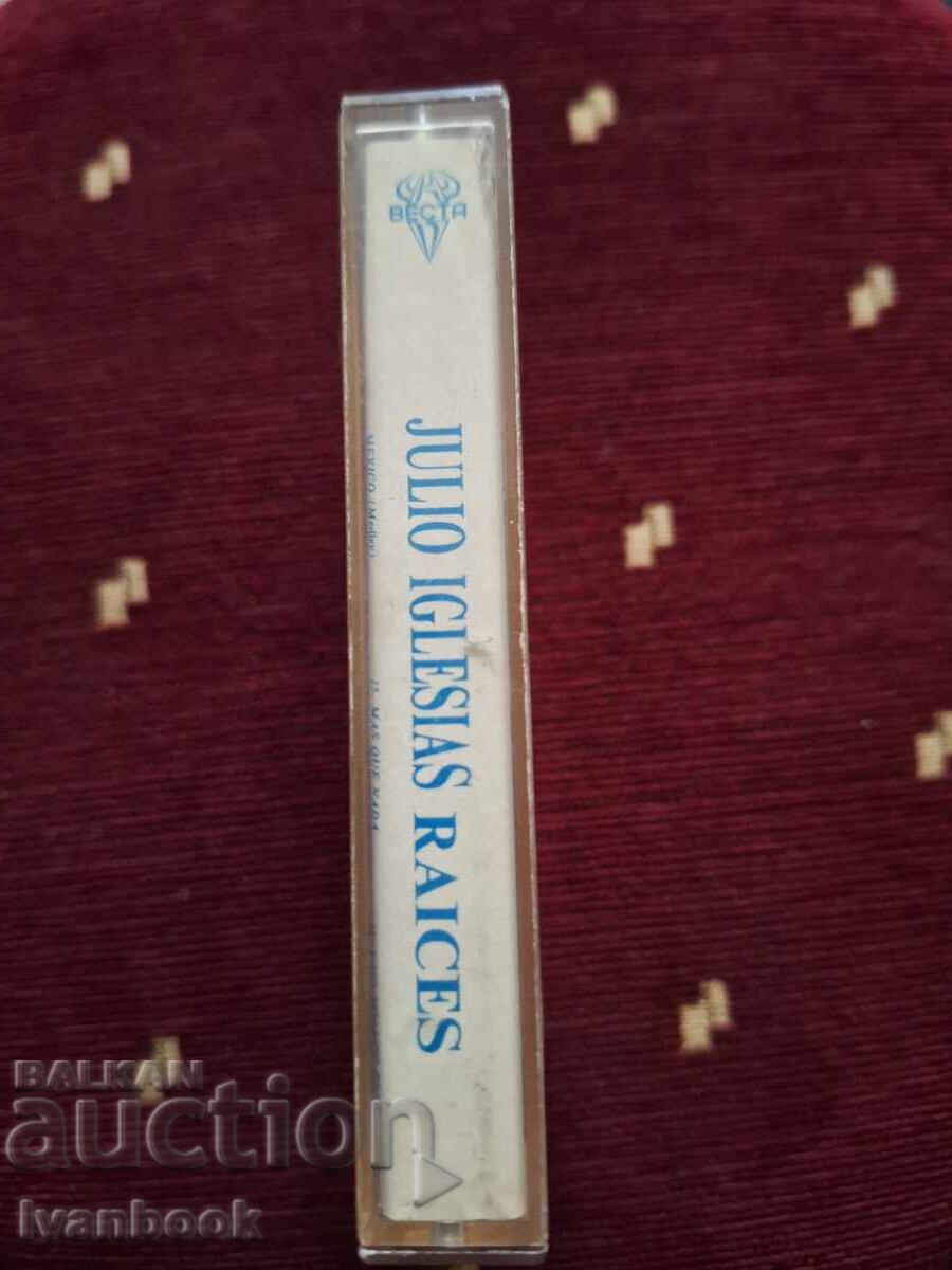 Audio cassette - Julio Iglesias with price 3.00 BGN | € 1.53
