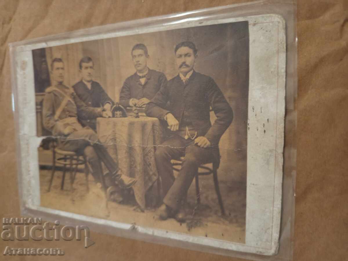 Photograph cardboard photography Ivan Zahariev Gorna Oryahovitsa