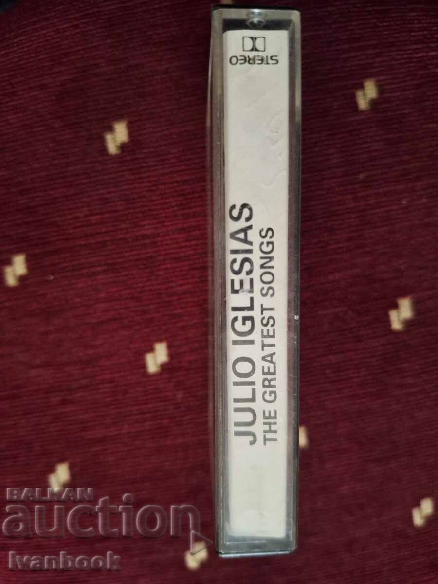 Audio cassette - Julio Iglesias with price 3.00 BGN | € 1.53