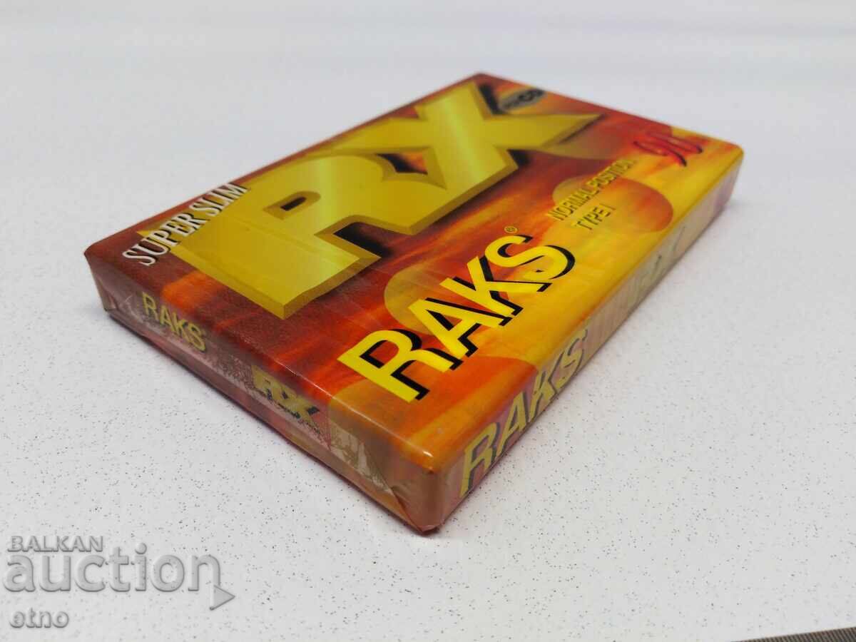 Δημοπρασία 1 τεμάχιο ΚΑΙΝΟΥΡΓΙΑ ΚΑΣΕΤΑ ΗΧΟΥ - RAKS 90 RX SUPER SLIM