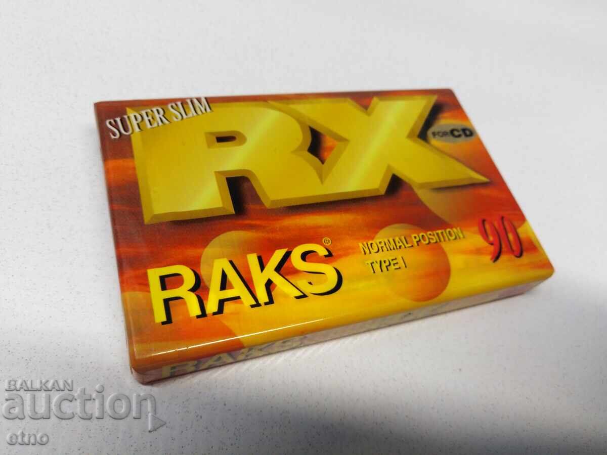 Παράδοση 1 τεμάχιο ΚΑΙΝΟΥΡΓΙΑ ΚΑΣΕΤΑ ΗΧΟΥ - RAKS 90 RX SUPER SLIM