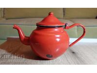 Εμαγιέ ρετρό τσαγιέρα για γνώστες