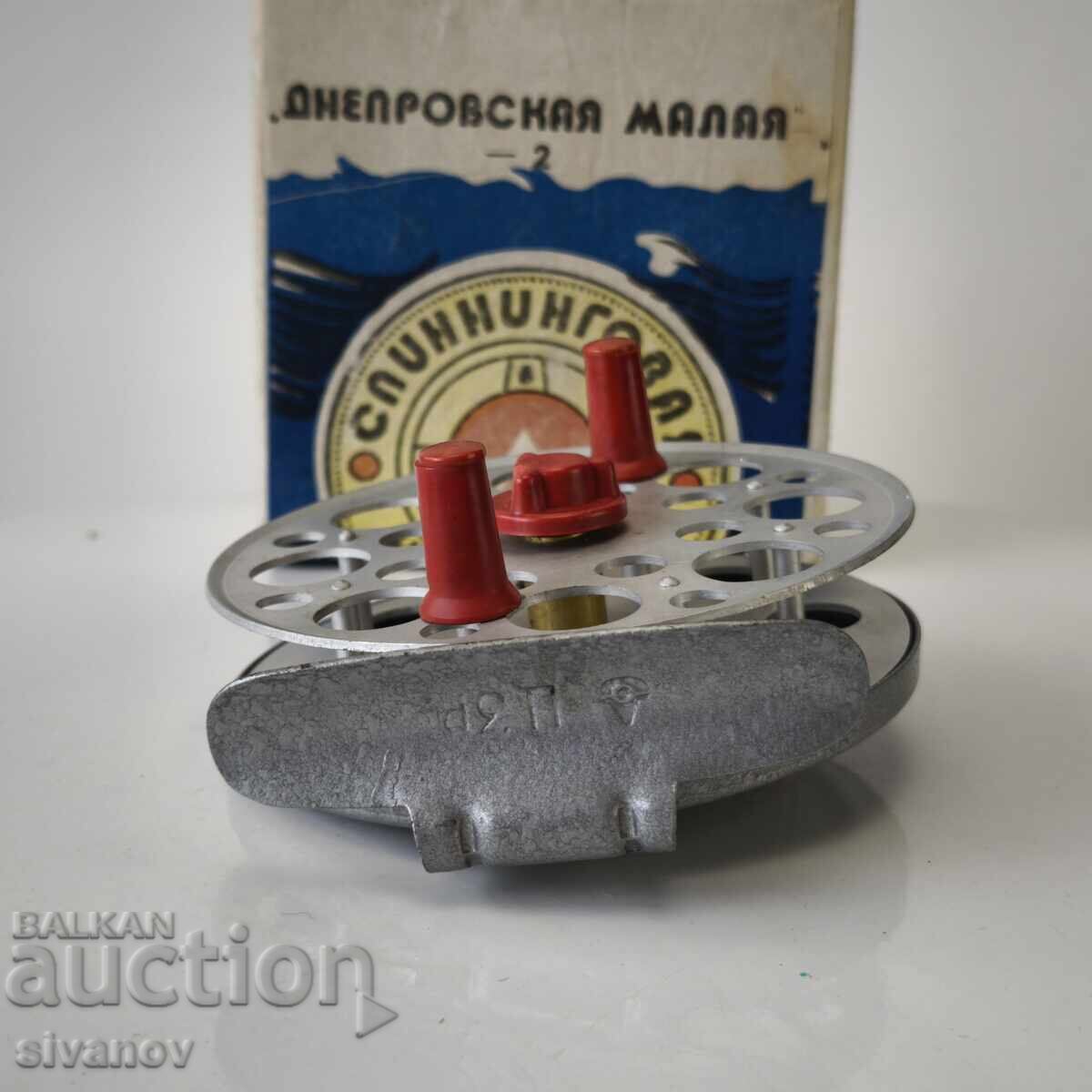 Old fishing reel Soviet fishing reel USSR #6200 - 6