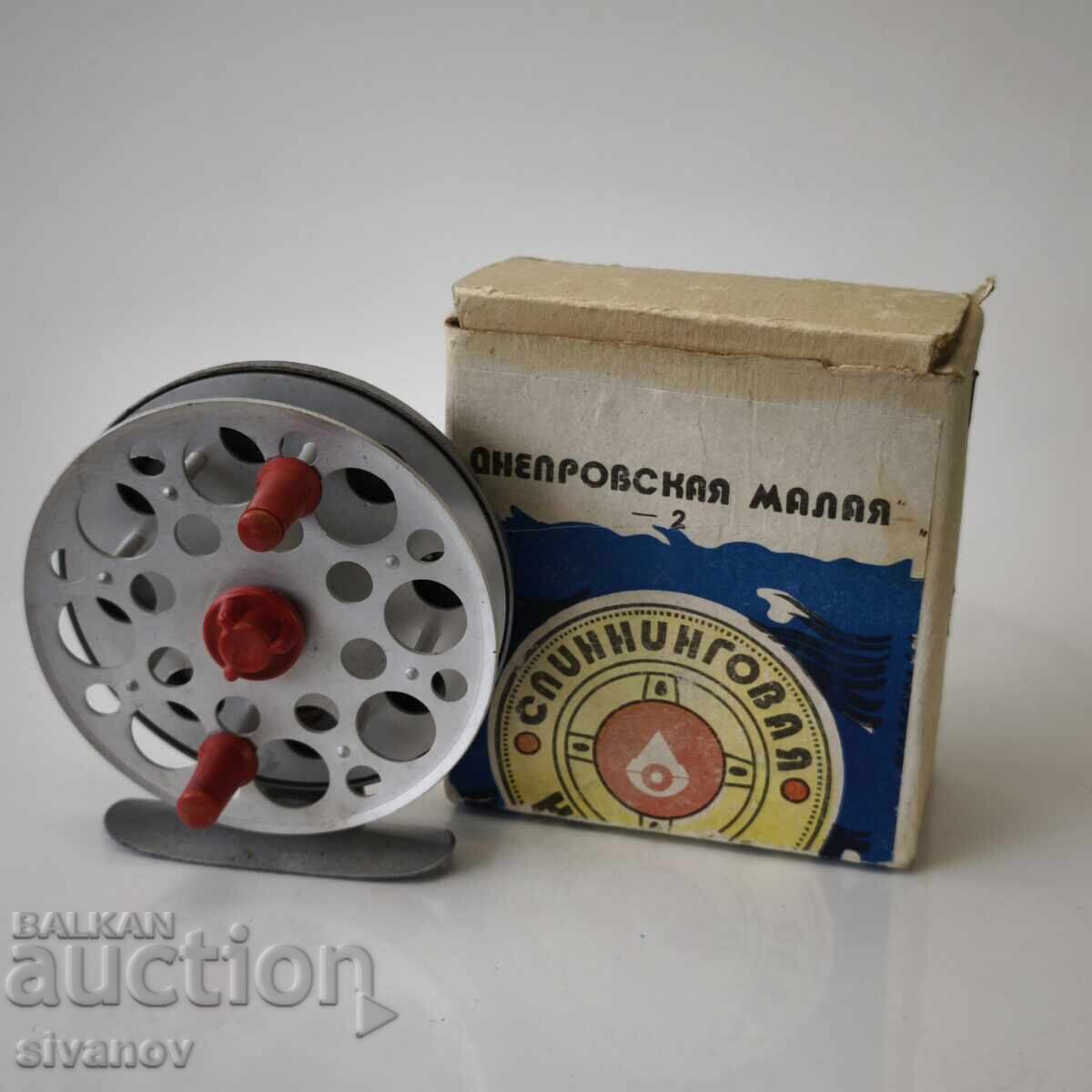 Old fishing reel Soviet fishing reel USSR #6200