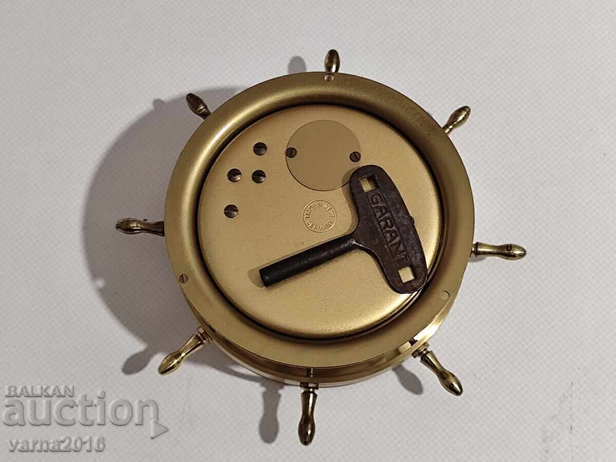 Auction German Ship's Bell Clock Schatz Auction German Ship's Bell Clock Schatz