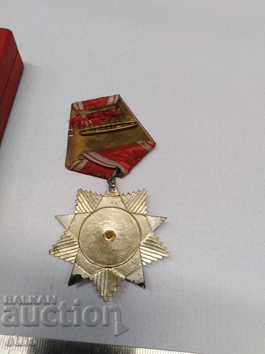 Auction  Order for National Freedom, 2nd Class, with box, medal, distinction