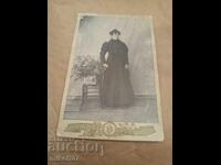 Снимка картон фотография Тодор Стаевски Троян