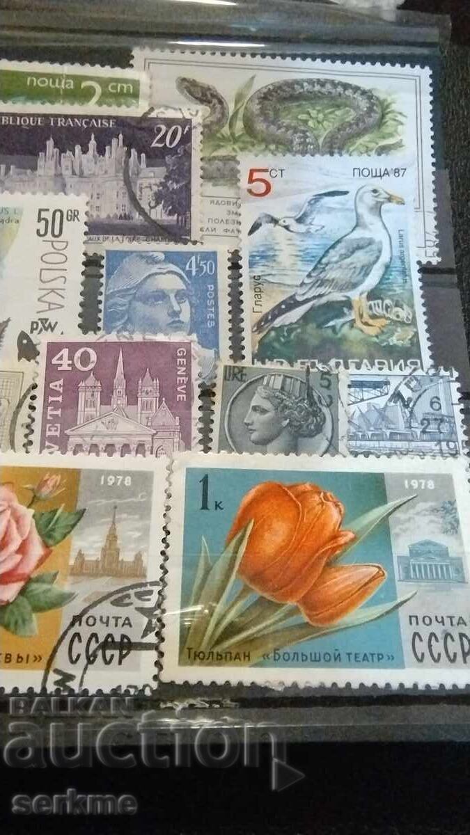 Lot of stamps - 6 Lot of stamps - 6
