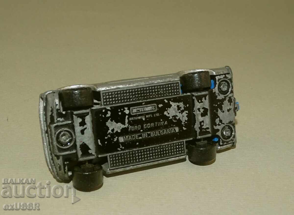 BG Matchbox Bulgaria FORD CORTINA Car - 6 BG Matchbox Bulgaria FORD CORTINA Car - 6