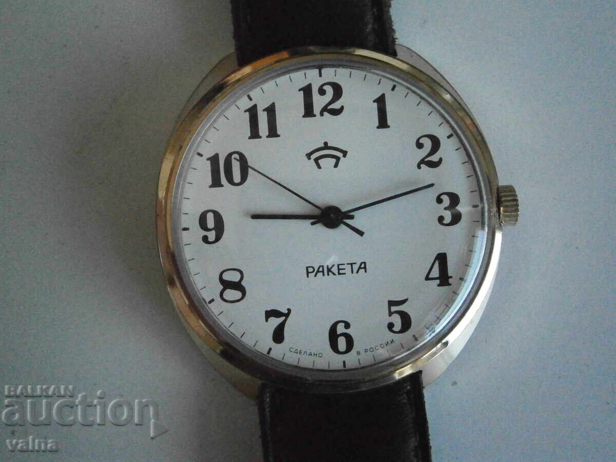 RAKETA, 19 jewels, 2609 HA, USSR, Au, case XL - 39 mm! TOP!