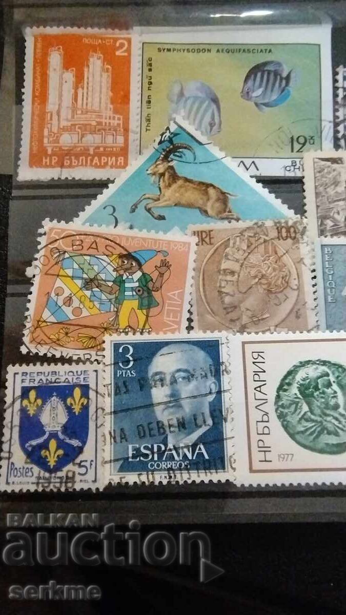Lot of stamps with price 5.00 BGN | € 2.56 Lot of stamps with price 5.00 BGN | € 2.56